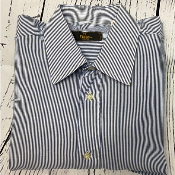 fendi men's button down